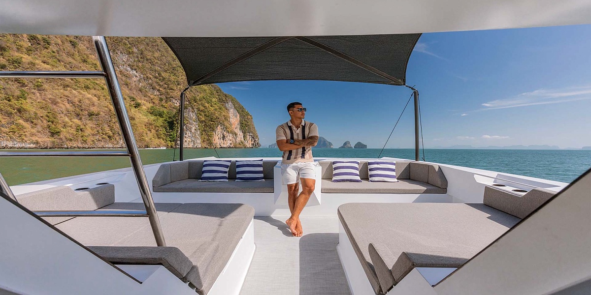 Аренда моторного катамарана Prada 50 на Пхукете